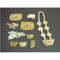 Lot of 10 pieces of stone