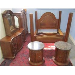 5 piece Neoclassical bedroom set