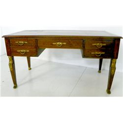 Empire style leather top desk ca. 1920's