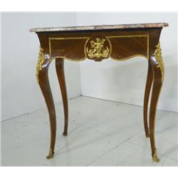 19th c. French marble top table