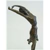 Image 2 : Bronze "Female Dancer" on slate base