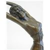 Image 3 : Bronze "Female Dancer" on slate base