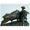 Image 3 : Bronze grouping "Bull & Toreador" on base