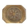Image 2 : Persian brass tray with silver & copper inlay