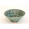 Image 1 : 12th c. Persian turquoise glazed pottery bowl