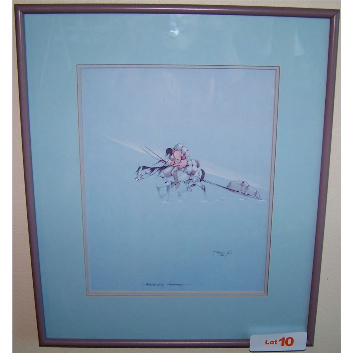 Two Lithos by Johnny Tiger Jr.