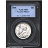 Image 1 : George V 50 cents 1919, Crowned bust left/Crowned date and value within a wreath, KM-25, MS63 PCGS.