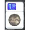 Image 2 : George V Jubilee dollar 1935, Crowned bust left/Canoe with date and value, KM-30, MS66 NGC.