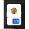 Image 2 : Gold 2 amani AH1299 (1920), Palace with throne room in star/Toughra in wreath, F-30, KM-888, MS63.