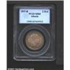 Image 1 : Kingdom 2 franga ar 1937-R, Head right/Crowned and mantled arms with date and value, KM-19, MS65 PCG