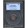 Image 1 : George V 5 cents 1919, Crowned bust left/Crowned date and value in wreath, KM-22, MS65 PCGS.