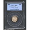 Image 1 : George V 10 cents 1936, Crowned bust left/Crowned date and value in wreath, KM-23a, MS65 PCGS.