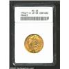 Image 1 : Louis XV gold Louis d'or 1752/1-W, Bust left/Crowned arms with date, F-463, KM-513.