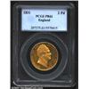 Image 1 : William IV gold 2 pounds 1831, Head right/Crowned and mantled arms with date below, F-382, KM-718, S