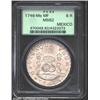 Image 1 : Philip V pillar dollar 1746 Mo-MF, Crowned arms/Pillars with date below, Cal-709, KM-103, MS62 PCGS.