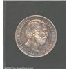 Image 1 : William III 1/2 gulden 1868 with Closed 8, Bust right/Crowned arms with date and value, KM-92, Gem B
