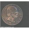 Image 1 : William III 1 gulden 1866, Bust right/Crowned arms with date and value, KM-93, Gem Uncirculated.