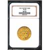 Image 1 : Sebastiao gold 500 reis ND (1557-1578), Arms/Cross of the Order of Christ, F-41, MS62 NGC.