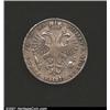 Image 2 : Peter I ruble 1721 (cyrillic date), Bust right/Crowned eagle, Dav-1655, KM-157.