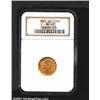 Image 1 : Confederation gold 10 francs 1922, Girl's head left/Date and value, F-504, KM-36, MS65 NGC.