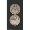 Image 2 : A pair of shooting talers as follows: Zurich 5 francs 1872, KM-S11, cleaned XF/AU; and a Fribourg 5 