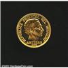 Image 1 : Twenty centesimos 1954 struck in gold Head right/Value and wheat, KM-Pn51 (type of KM-36), proof wit