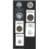 Image 1 : Assorted world coins including: Austria 1/4 florin, KM-2214, MS63 ANACS; China-Szechuan 200 cash yea