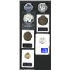 Image 2 : Assorted world coins including: Austria 1/4 florin, KM-2214, MS63 ANACS; China-Szechuan 200 cash yea