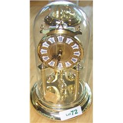 Elgin Mantle clock, glass encased