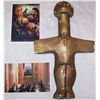 Image 1 : 12" Gold Statue of Apollo Movie Prop Used in "Troy".