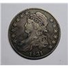 Image 1 : 1831 Bust half $  F/VF