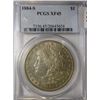 Image 1 : 1884S  Morgan $ PCGS45