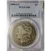 Image 1 : 1890CC  Morgan $ PCGS06