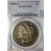 Image 1 : 1890CC  Morgan $ PCGS20