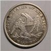Image 2 : 1839 reeded edge  Bust half $  VF/XF