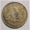 Image 2 : 1855O arr  Seated Liberty half $  XF  PQ coin