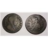 Image 2 : 1700 and 1723  Great Britain half penny fine