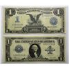 Image 1 : 2  1923 silver certificates  VF/XF