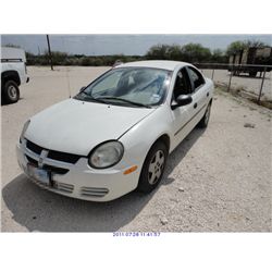 2004 - DODGE NEON