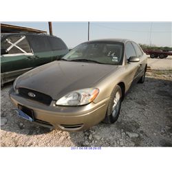 2006 - FORD TAURUS***SALVAGE TITLE***