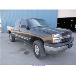 2003 - CHEVROLET SILVERADO 1500