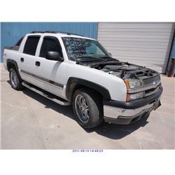 2004 - CHEVROLET AVALANCHE