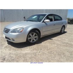 2003 - NISSAN ALTIMA
