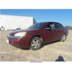 2005 - CHEVROLET MALIBU