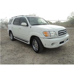 2001 - TOYOTA SEQUOIA