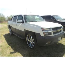 2002 - CHEVROLET AVALANCHE