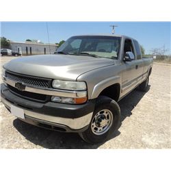 2001 - CHEVROLET SILVERADO 2500