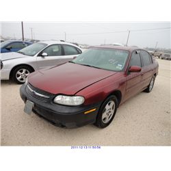2003 - CHEVROLET MALIBU CLASSIC