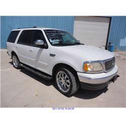 2000 - FORD EXPEDITION XLT***EXPORT ONLY//SALVAGE TITLE***