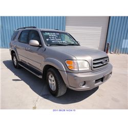 2001 - TOYOTA SEQUOIA